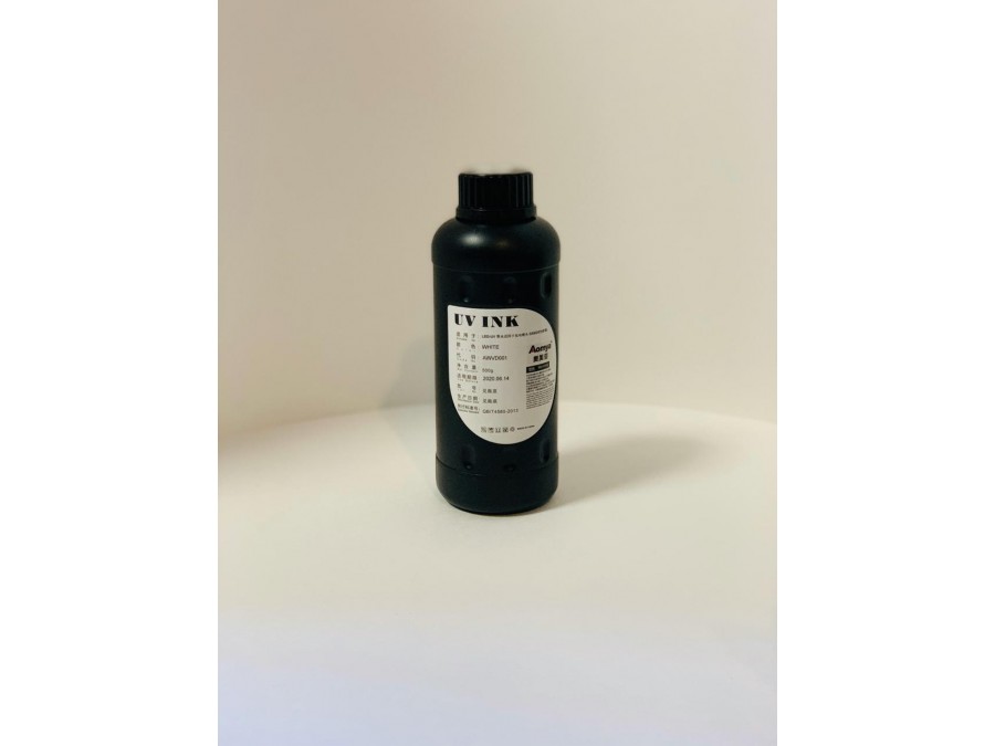 Чернила УФ Epson W (WHITE) Жесткие 0.5 л
